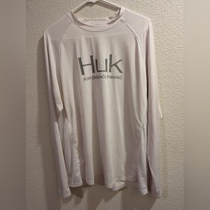 Huk Performance Fishing White Sun T-shirt